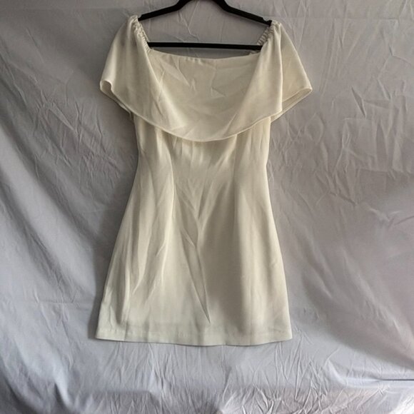 Charles Henry Dresses & Skirts - Charles Henry Off the Shoulder White Dress